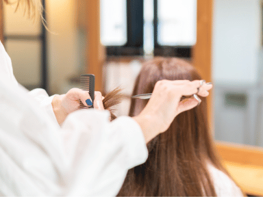 Hairdresser long hair Deagon